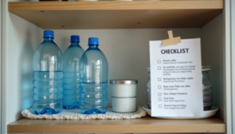 Krisenvorsorge Zuhause: Wasser bevorraten, lagern, sichern